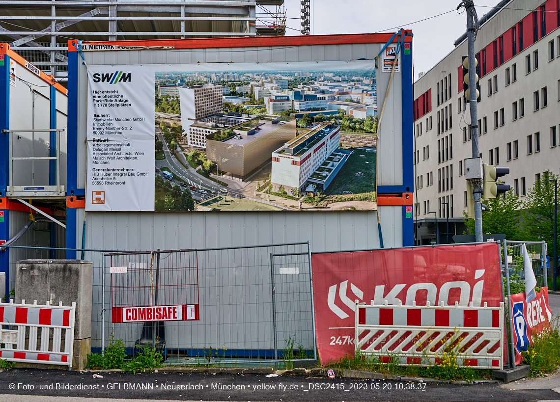20.05.2023 - REVO Boardinghaus und Hochgarage in Neuperlach